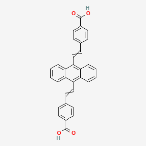 4,4-(Anthracene-9,10-diylbis(ethene-2,1-diyl))dibenzoic acid