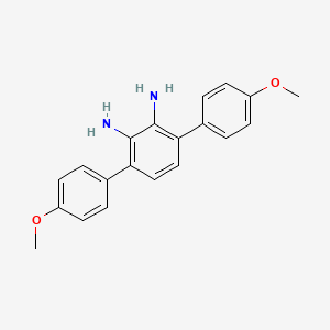 3,6-bis(4-methoxyphenyl)benzene-1,2-diamine