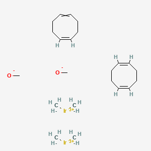 carbanide;(1Z,5Z)-cycloocta-1,5-diene;(5Z)-cycloocta-1,5-diene;iridium(3+);methanolate