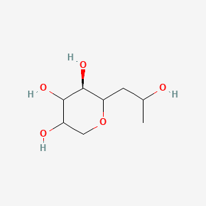 (3R)-2-(2-hydroxypropyl)oxane-3,4,5-triol