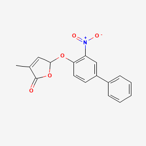molecular formula C17H13NO5 B1192748 Germinone A 