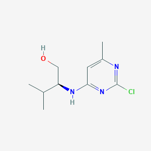 (S)-2-[(2-Chloro-6-methyl-4-pyrimidinyl)amino]-3-methyl-1-butanol