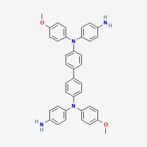 N1,N1'-([1,1'-Biphenyl]-4,4'-diyl)bis(N1-(4-methoxyphenyl)benzene-1,4-diamine)