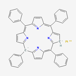 molecular formula C44H28N4Pt B11927722 Pt(II) meso-Tetraphenylporphine 