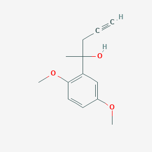 2-(2,5-Dimethoxyphenyl)-4-pentyn-2-ol