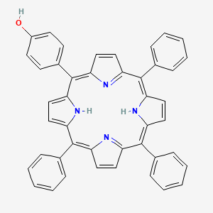 4-(10,15,20-Triphenylporphyrin-5-yl)phenol