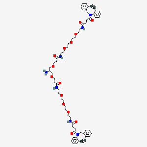 Amino-bis-PEG3-DBCO