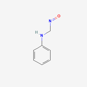 molecular formula C7H8N2O B11927810 N-(nitrosomethyl)aniline 