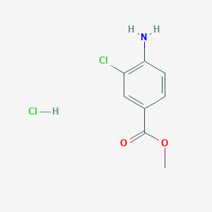 molecular formula C8H9Cl2NO2 B11927831 Methyl 4-amino-3-chlorobenzoate hydrochloride CAS No. 1251923-61-1