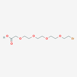 molecular formula C10H19BrO6 B11927975 Br-PEG4-CH2COOH 