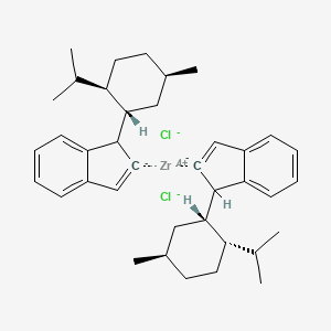 Bis(1-((1S,2S,5R)-2-isopropyl-5-methylcyclohexyl)-1H-inden-2-yl)zirconium(IV) chloride