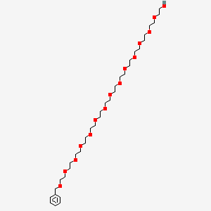 molecular formula C35H64O15 B11928036 Benzyl-PEG14-alcohol 