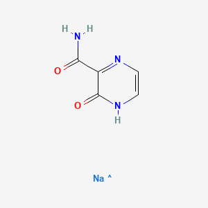 molecular formula C5H5N3NaO2 B11928077 CID 131846046 