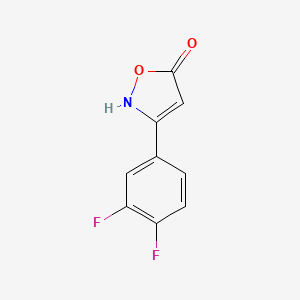 3-(3,4-Difluorophenyl)-5-hydroxyisoxazole