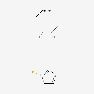 (Methylcyclopentadienyl) (1,5-cyclooctadiene)iridium(i)