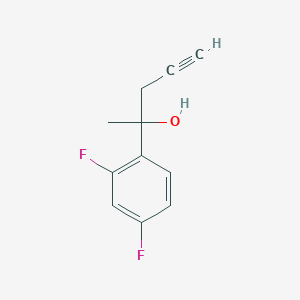 2-(2,4-Difluorophenyl)-4-pentyn-2-ol