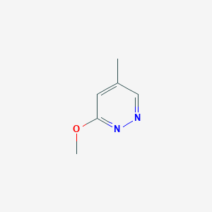 molecular formula C6H8N2O B11928167 3-Methoxy-5-methylpyridazine 