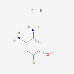 4-Bromo-5-methoxybenzene-1,2-diamine hydrochloride