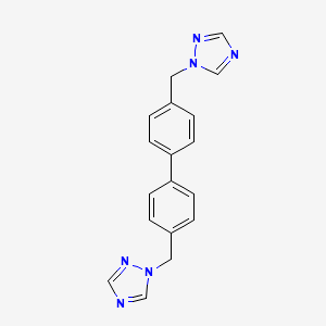 4,4'-Bis((1H-1,2,4-triazol-1-yl)methyl)-1,1'-biphenyl