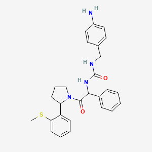 molecular formula C27H30N4O2S B11928270 SMCypI C31 