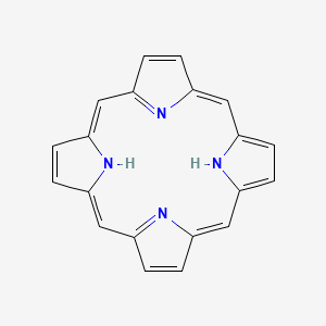 molecular formula C20H14N4 B11928272 21H,22H-Porphine CAS No. 3262-43-9