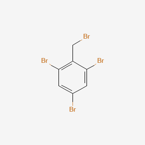 molecular formula C7H4Br4 B11928297 2,4,6-Tribromobenzyl bromide CAS No. 54459-64-2