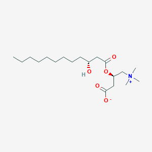 [(3R)-3-Hydroxydodecanoyl]-L-carnitine