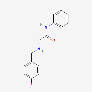 2-((4-Fluorobenzyl)amino)-N-phenylacetamide