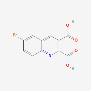 6-Bromoquinoline-2,3-dicarboxylic acid