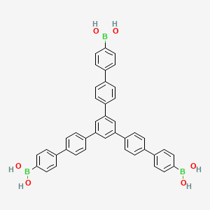 [4-[4-[3,5-bis[4-(4-boronophenyl)phenyl]phenyl]phenyl]phenyl]boronic acid