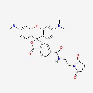 molecular formula C31H28N4O6 B11928707 TAMRA maleimide, 6-isomer 