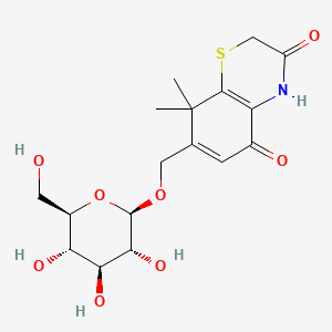 molecular formula C17H23NO8S B11928732 Xanthiside 