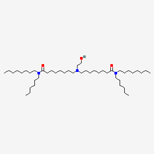 N-hexyl-8-[[8-[hexyl(octyl)amino]-8-oxooctyl]-(2-hydroxyethyl)amino]-N-octyloctanamide