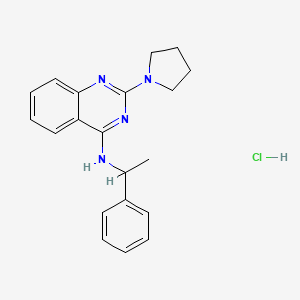 molecular formula C20H23ClN4 B1192883 盐酸进口唑 