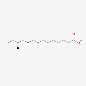 molecular formula C15H30O2 B11928842 (12R)-12-methyltetradecanoic acid 