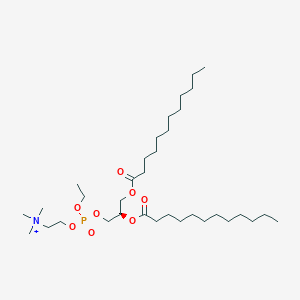 2-((((R)-2,3-Bis(dodecanoyloxy)propoxy)(ethoxy)phosphoryl)oxy)-N,N,N-trimethylethanaminium