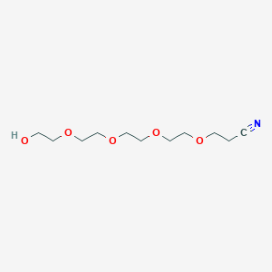 Hydroxy-PEG4-C2-nitrile