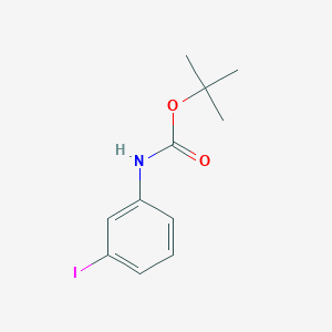 molecular formula C11H14INO2 B119290 tert-Butyl (3-iodophenyl)carbamate CAS No. 143390-49-2
