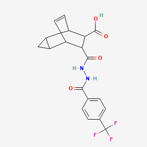 molecular formula C19H17F3N2O4 B11929025 Nioch 14 