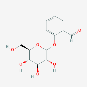 2-[(3R,4S,5S,6R)-3,4,5-trihydroxy-6-(hydroxymethyl)oxan-2-yl]oxybenzaldehyde