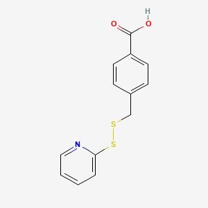 4-((Pyridin-2-yldisulfaneyl)methyl)benzoic acid