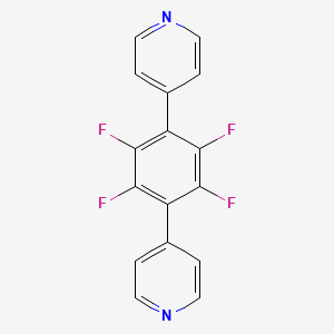 4,4'-(2,3,5,6-Tetrafluoro-1,4-phenylene)dipyridine