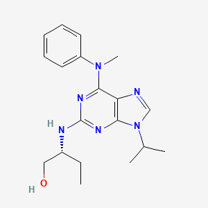 molecular formula C19H26N6O B11929238 Aftin-5 