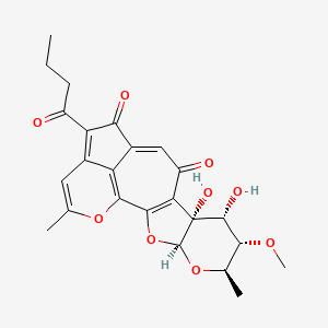 molecular formula C24H24O9 B11929253 Isatropolone A 