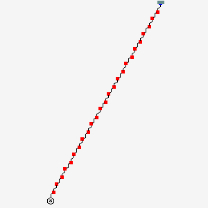 molecular formula C57H109NO25 B11929277 Benzyl-PEG25-amine 