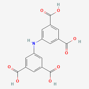 molecular formula C16H11NO8 B11929303 5,5'-Azanediyldiisophthalic acid 