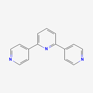 molecular formula C15H11N3 B11929329 2,6-dipyridin-4-ylpyridine CAS No. 70650-95-2