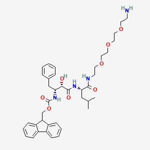 molecular formula C39H52N4O8 B11929378 cIAP1 Ligand-Linker Conjugates 13 