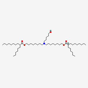 8-[8-(2-hexyldecanoyloxy)octyl-(5-hydroxypentyl)amino]octyl 2-hexyldecanoate