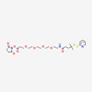 Py-ds-dmBut-amido-PEG4-NHS ester